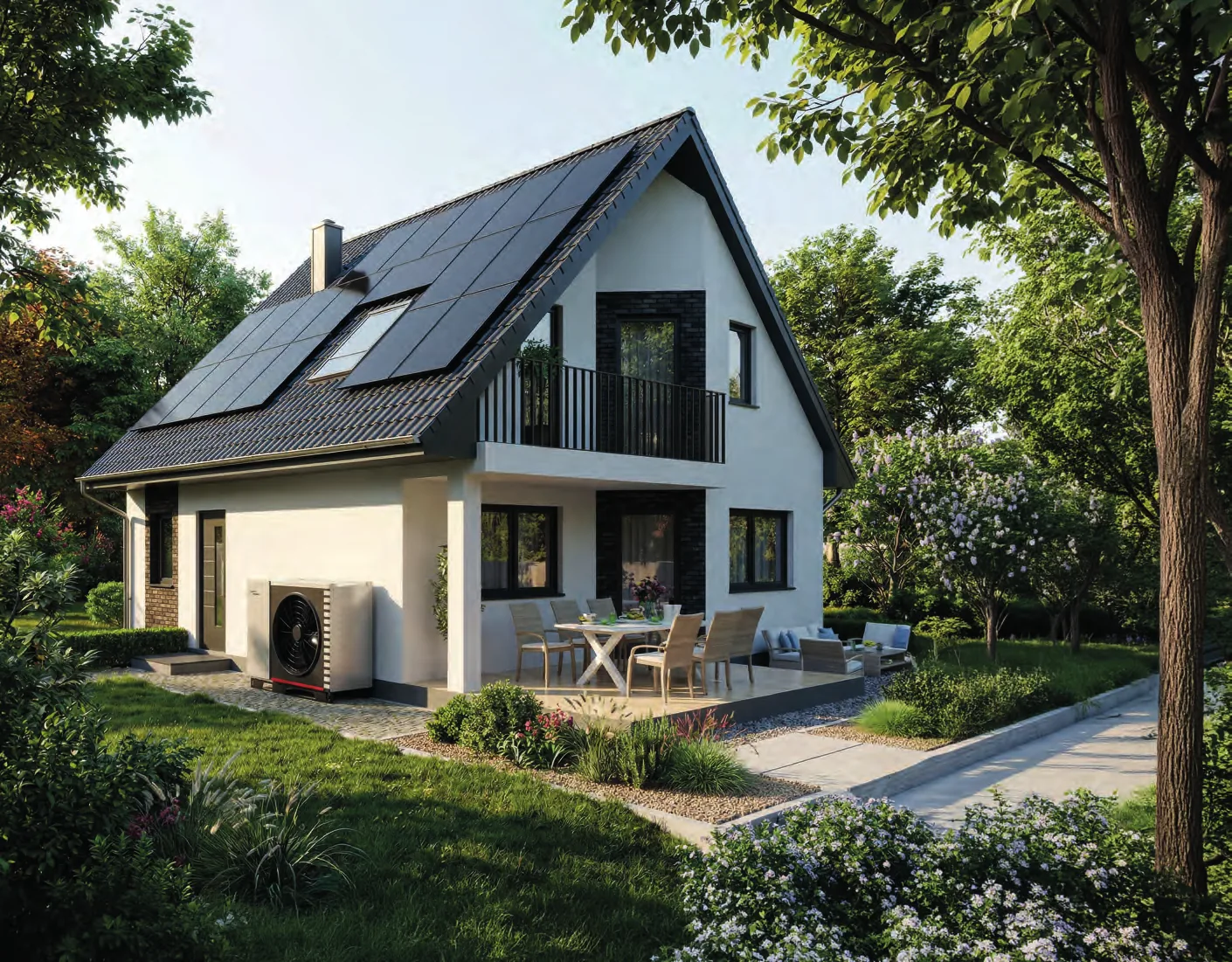 Einfamilienhaus Perle, Außenansicht