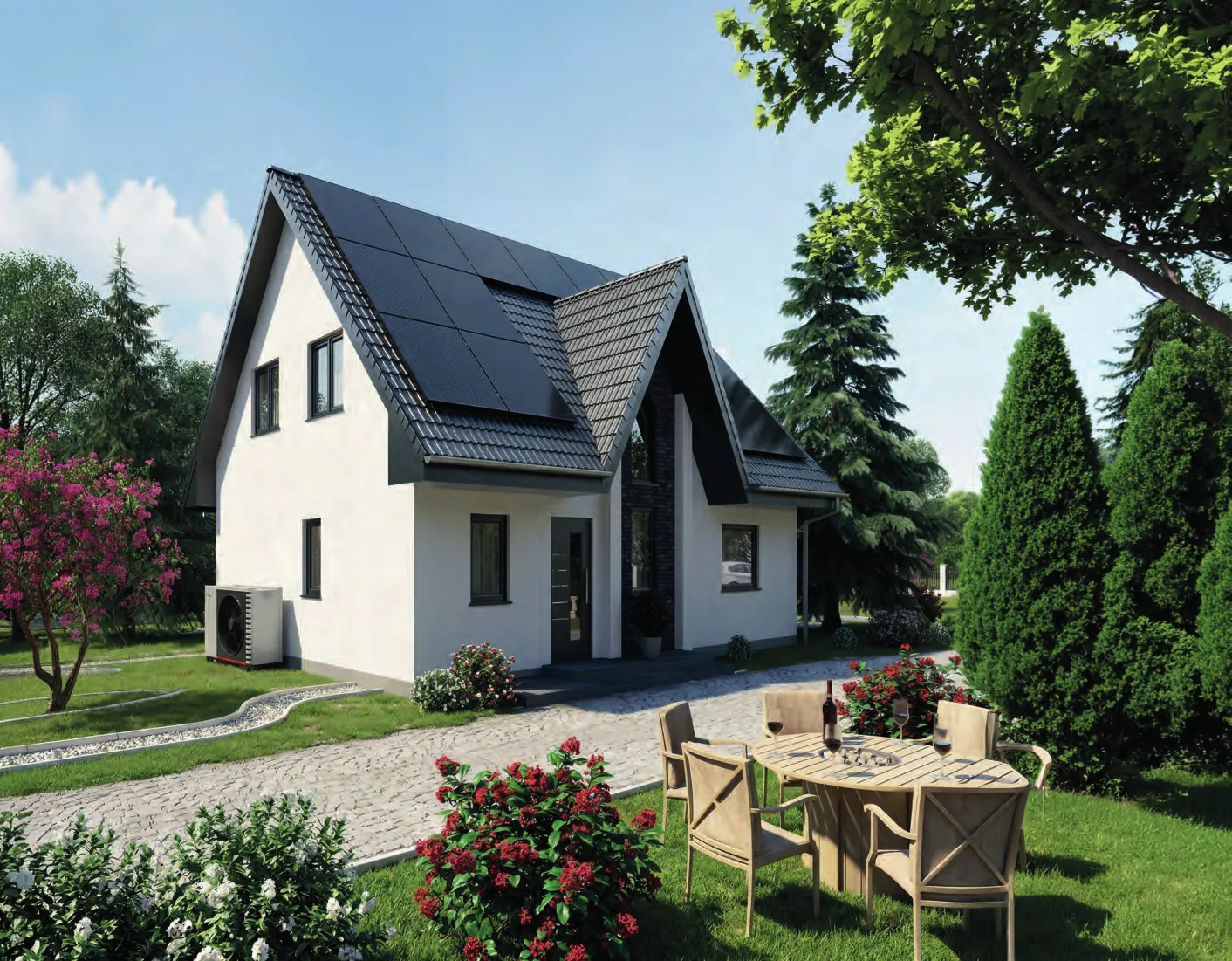 Einfamilienhaus Saphir, Außenansicht